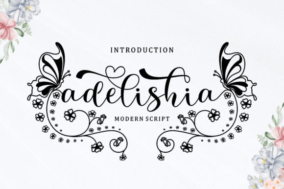 Adelishia Script: A Delicate Typeface for Polished Web Design
