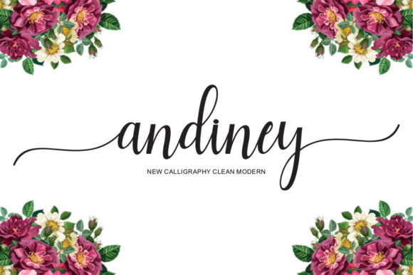 Andiney Script: A Charming Font for Modern Branding