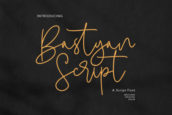 Bastyan Script: A Stylish Typeface for Engaging Campaigns