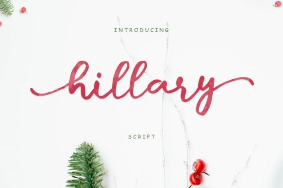 Bring Charm to Your Creations with Hillary Script