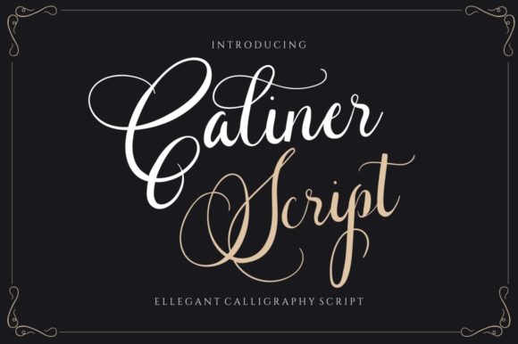 Caliner Script: A Graceful Typeface for Editorial Design