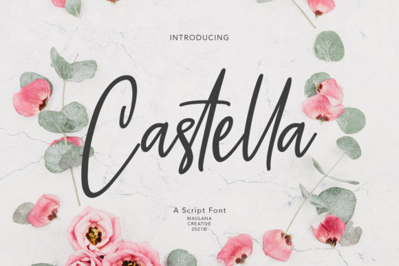 Castella Script: A Handwritten Font for Eye-Catching Branding