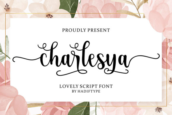 Cherlesya Script: A Dainty Font for Handmade Creations