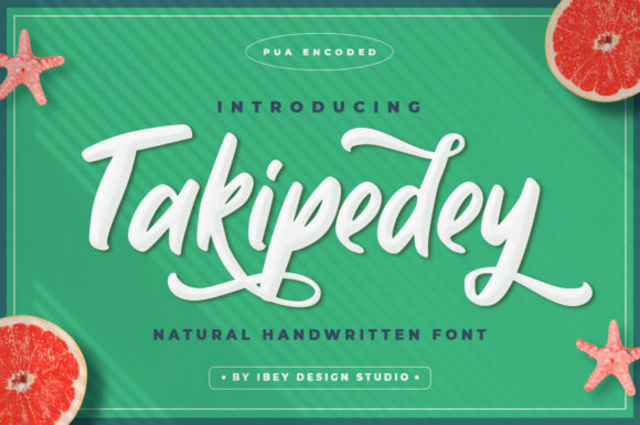 Discover Takipedey Script: A Font for Elegant Editorial Design
