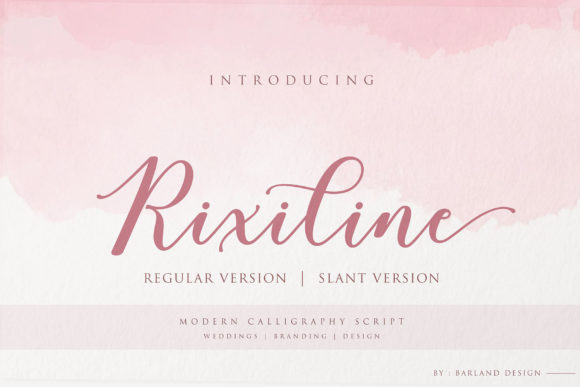 Discover the Charm of Rixiline Script for Handmade Creations