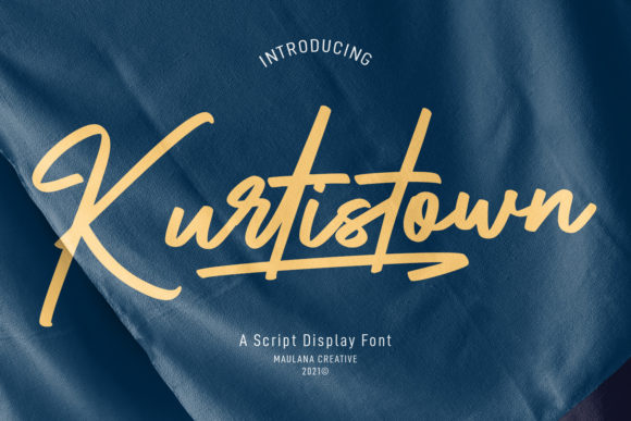 Elevate Your Brand with Kurtistown Script Font