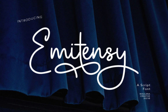 Emitensy Script: A Versatile Font for Creative Projects