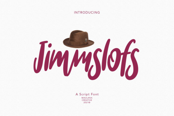 Enhance Your Brand with Jimmslofs Script Font