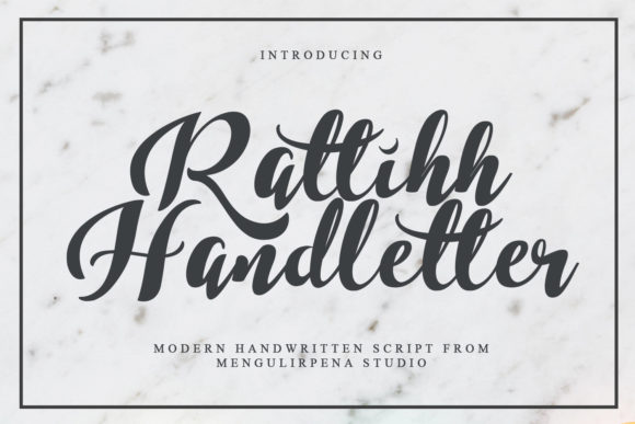 Enhance Your Campaigns with Rattihh Script Font