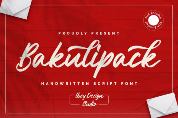 Enhance Your Editorial Design with Bakulipack Script