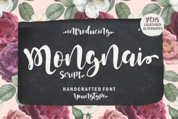 Enhance Your Editorial Design with Mongnai Script