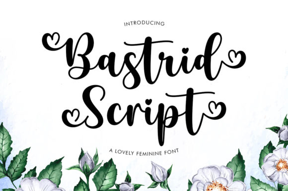 Enhance Your Web Design with Bastrid Script Font