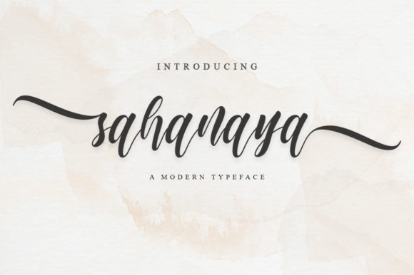Enhance Your Web Design with Sahanaya Script Font
