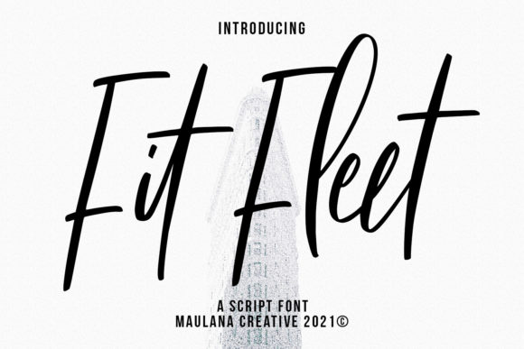 Fit Fleet Script: Elevate Your Campaign with a Refreshing Font