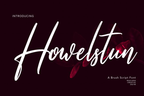 Howelstun Script: A Versatile Handwritten Font for Branding