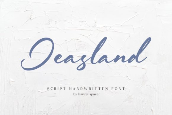 Jeasland Script: A Delicate and Elegant Typeface for Web Design