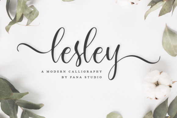 Lesley Script: A Romantic Font for Handmade Creations