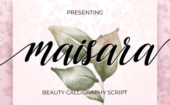 Maisara Script: A Charming Font for Editorial Design
