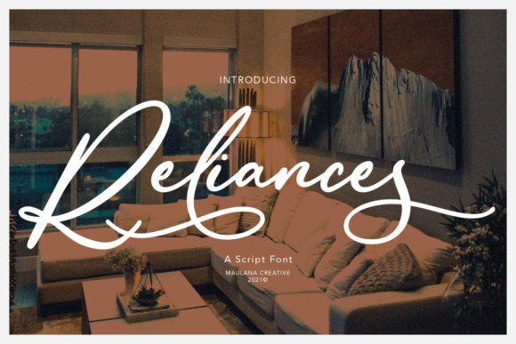Reliances Script: A Font for Handmade Elegance
