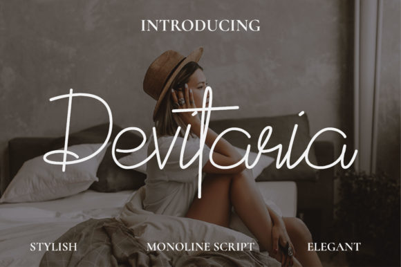 Transform Your Brand with Devitaria Script Font