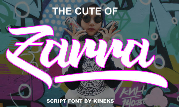 Zarra Script: A Charming and Elegant Typeface for Web Design